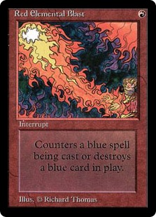 MTG foil 英語版 赤霊破 Red Elemental Blast A25 RedElementalBlast__95808.