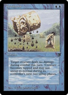 MTG　Telekinesis　 【LEG】 英語 Telekinesis - Legends | Bazaar of Magic