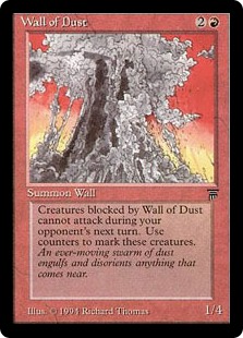 Wall of Dust (GD) - Legends | Bazaar of Magic