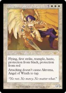Akroma, Angel of Wrath (foil)