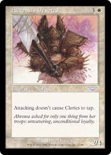 Akroma's Devoted (foil)