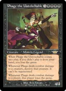 Phage the Untouchable (foil)