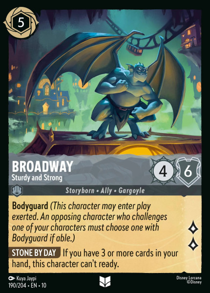 Broadway, Sturdy and Strong (foil)
