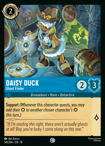 Daisy Duck, Ghost Finder (foil)