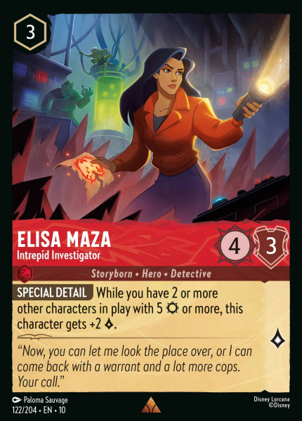 Elisa Maza, Intrepid Investigator (foil)