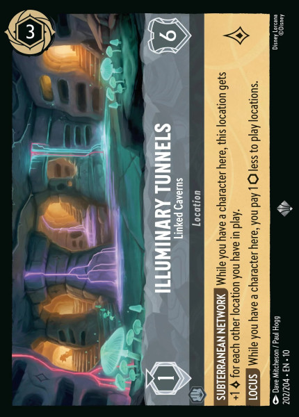 Illuminary Tunnels, Linked Caverns (foil)