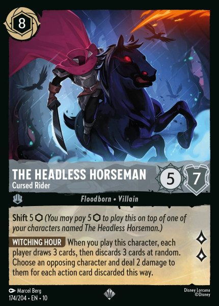 The Headless Horseman, Cursed Rider (foil)