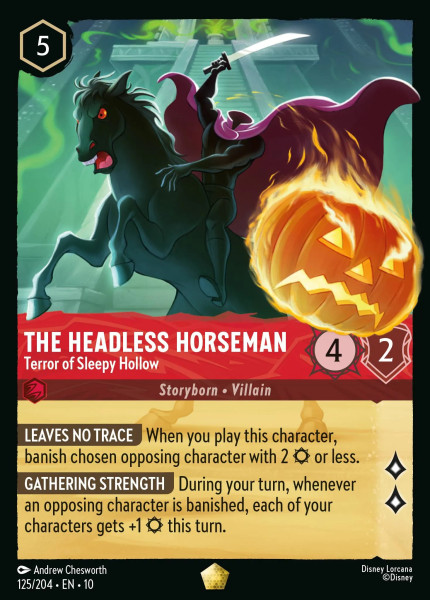 The Headless Horseman, Terror of Sleepy Hollow (foil)