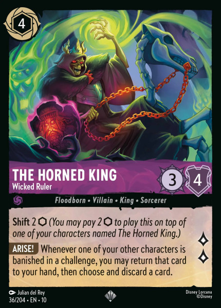 The Horned King, Wicked Ruler (foil)