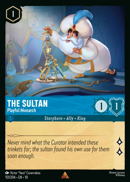 The Sultan, Playful Monarch (foil)