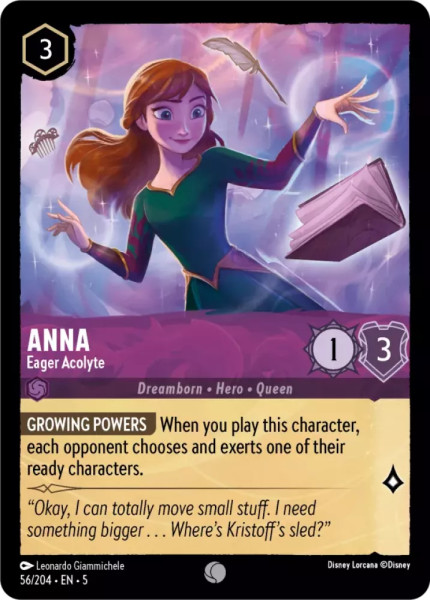 Anna, Eager Acolyte
