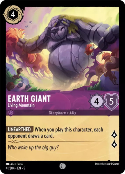 Earth Giant, Living Mountain