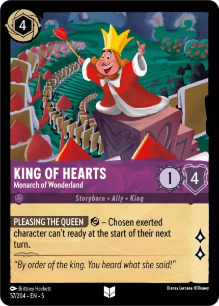 King of Hearts, Monarch of Wonderland