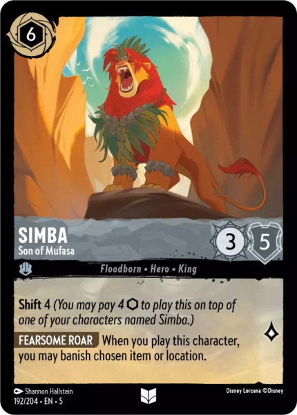Simba, Son of Mufasa