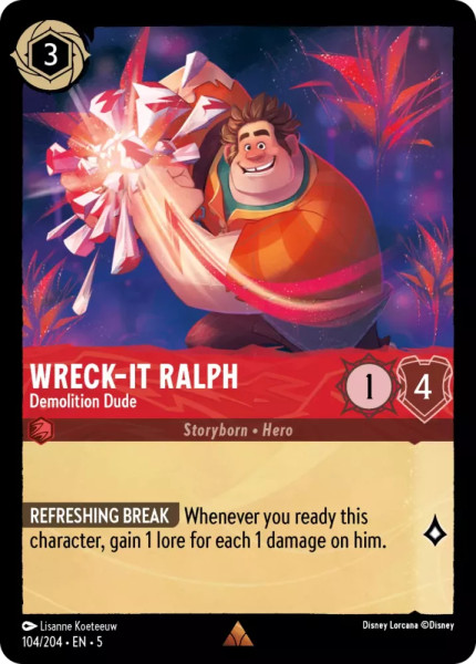 Wreck-It Ralph, Demolition Dude (foil)