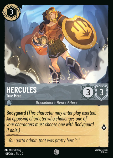 Hercules, True Hero (foil)