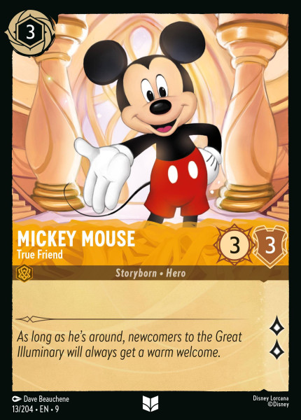 Mickey Mouse, True Friend (foil)