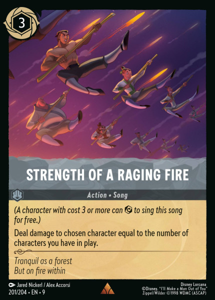 Strength of a Raging Fire (foil)