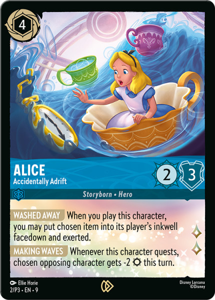 Alice, Accidentally Adrift (foil)