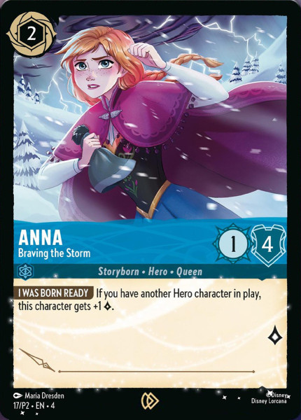 Anna, Braving the Storm