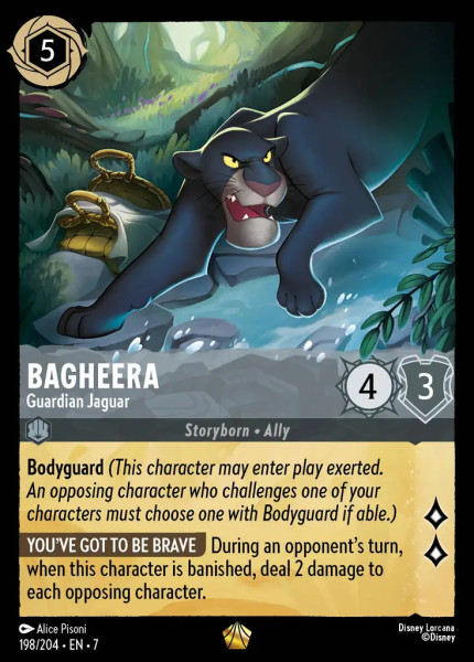 Bagheera, Guardian Jaguar (foil)