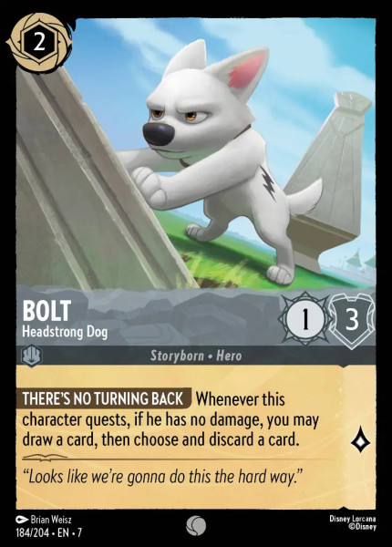 Bolt, Headstrong Dog (foil)