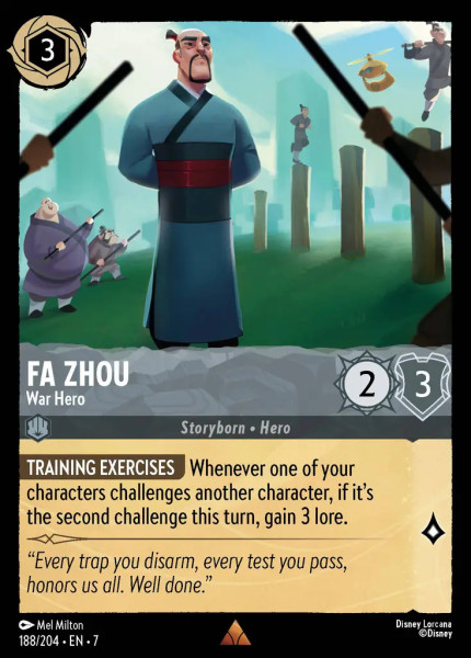 Fa Zhou, War Hero (foil)