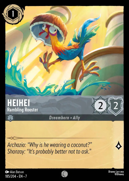 HeiHei, Rambling Rooster (foil)