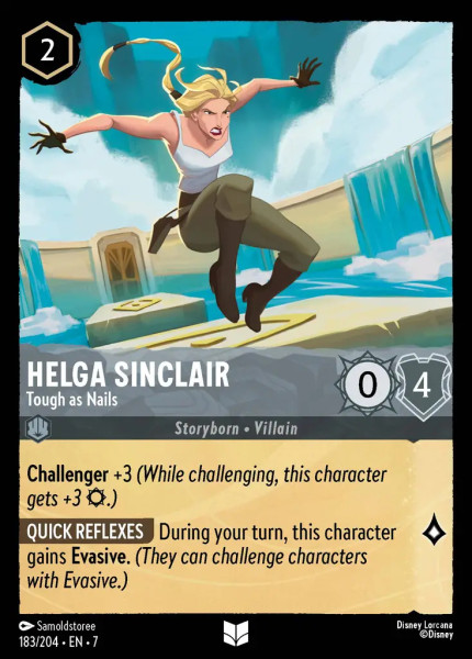 Helga Sinclair, Tough as Nails (foil)