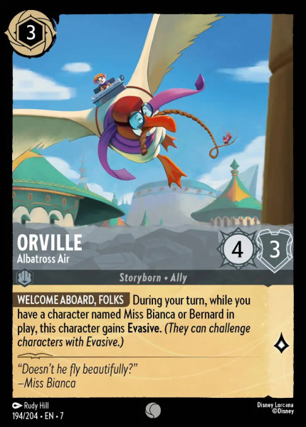 Orville, Albatross Air (foil)