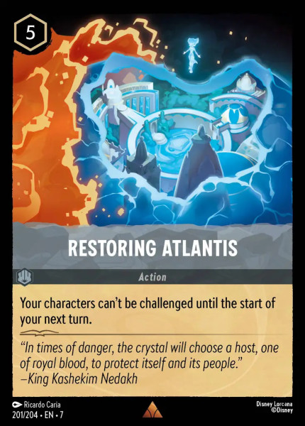 Restoring Atlantis (foil)