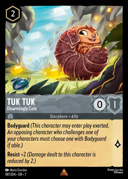 Tuk Tuk, Disarmingly Cute (foil)
