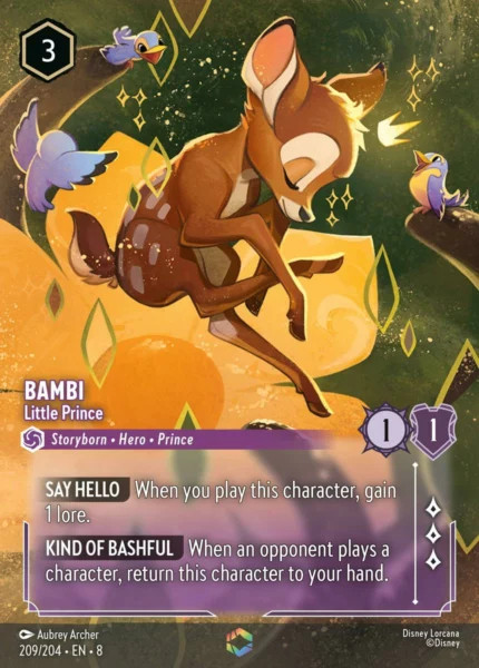 Bambi, Little Prince (foil) (borderless)