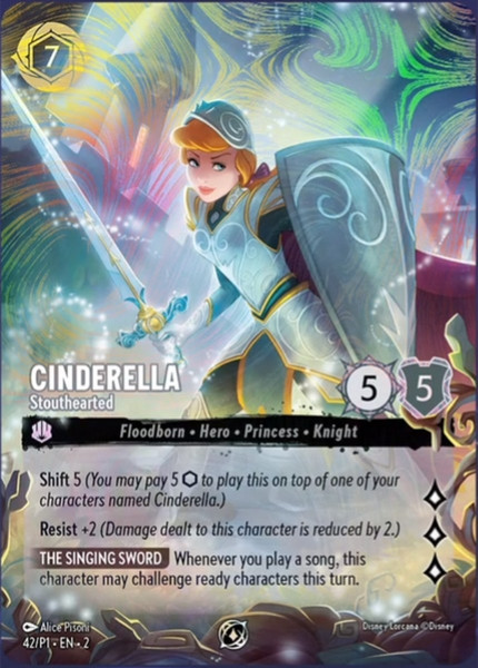 Cinderella, Stouthearted (borderless)