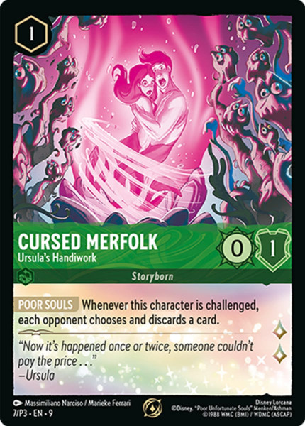 Cursed Merfolk, Ursula's Handiwork (foil)
