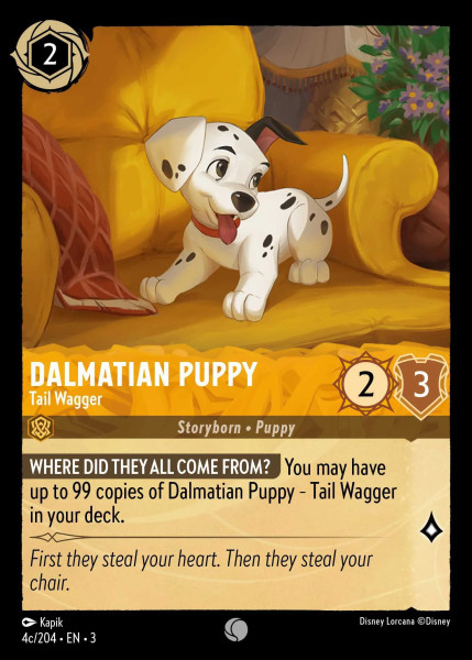 Dalmatian Puppy, Tail Wagger (c)
