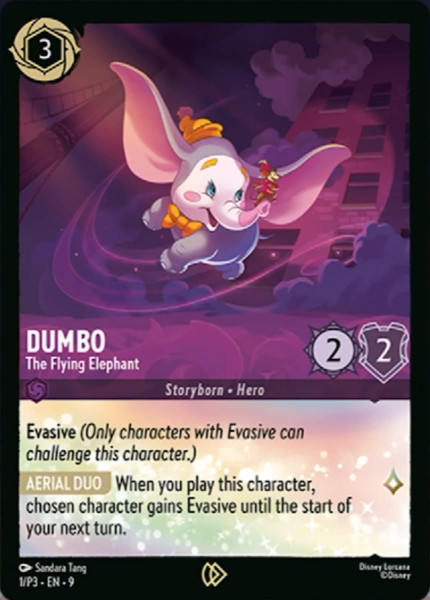 Dumbo, The Flying Elephant (foil)