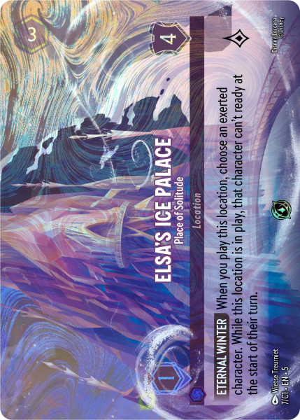 Elsa's Ice Palace, Place of Solitude (foil) (borderless)