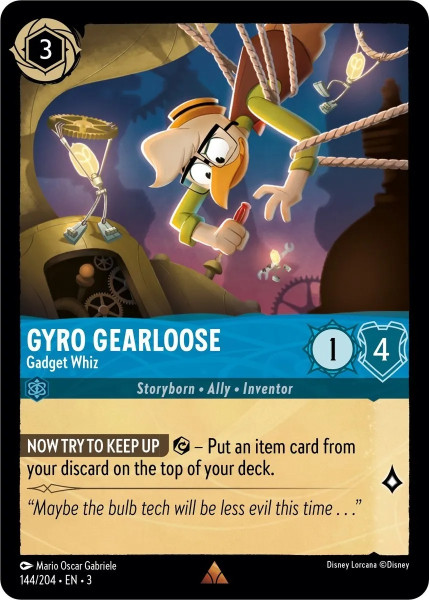 Gyro Gearloose, Gadget Whiz (foil)