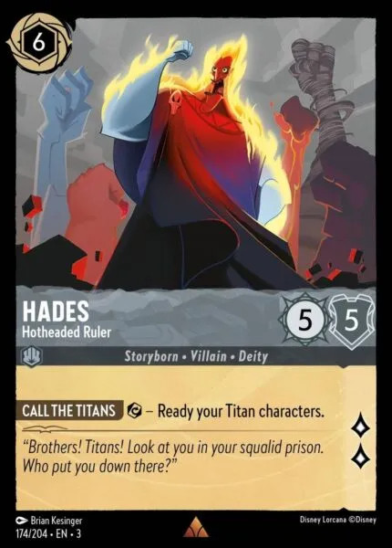 Hades, Hotheaded Ruler (foil)