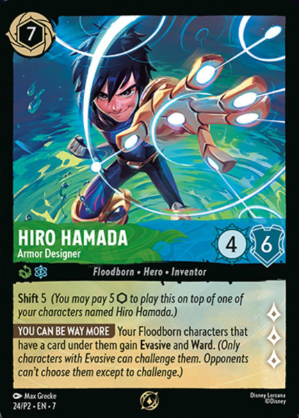 Hiro Hamada, Armor Designer