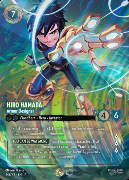 Hiro Hamada, Armor Designer (foil) (borderless)