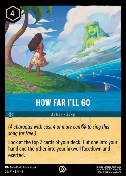 How Far I'll Go (foil)