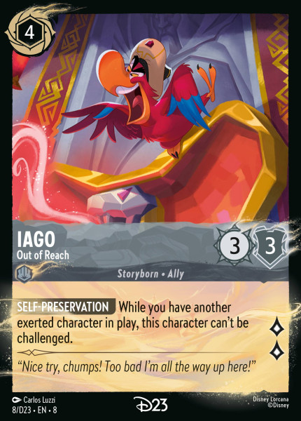 Iago, Out of Reach (foil)
