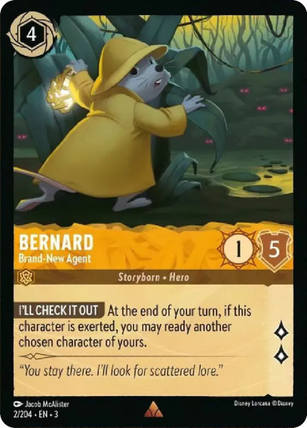 Bernard, Brand-New Agent (foil)