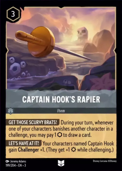 Captain Hook’s Rapier