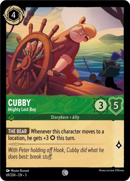 Cubby, Mighty Lost Boy