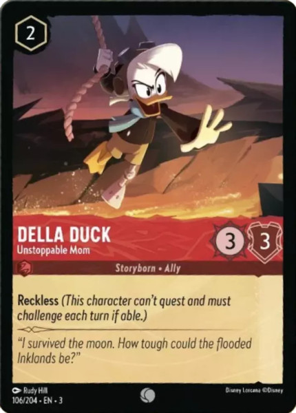 Della Duck, Unstoppable Mom (foil)