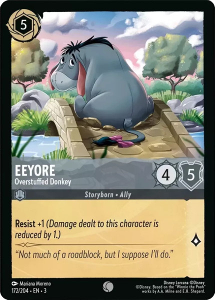 Eeyore, Overstuffed Donkey (foil)