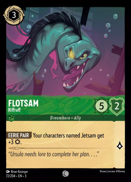 Flotsam, Riffraff (foil)